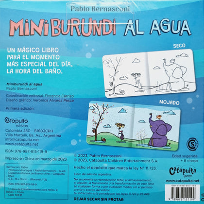 Mini Burundi al agua