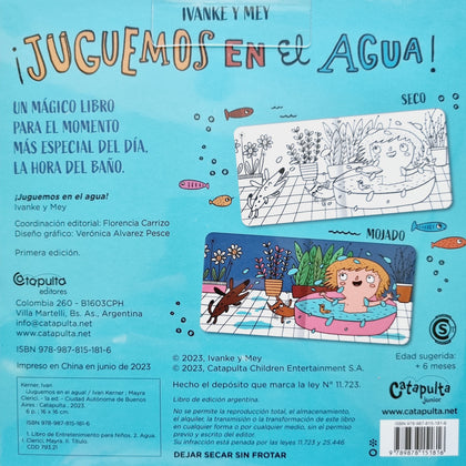 Juguemos en el agua.