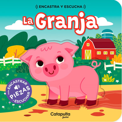 La granja. Encastra y escucha