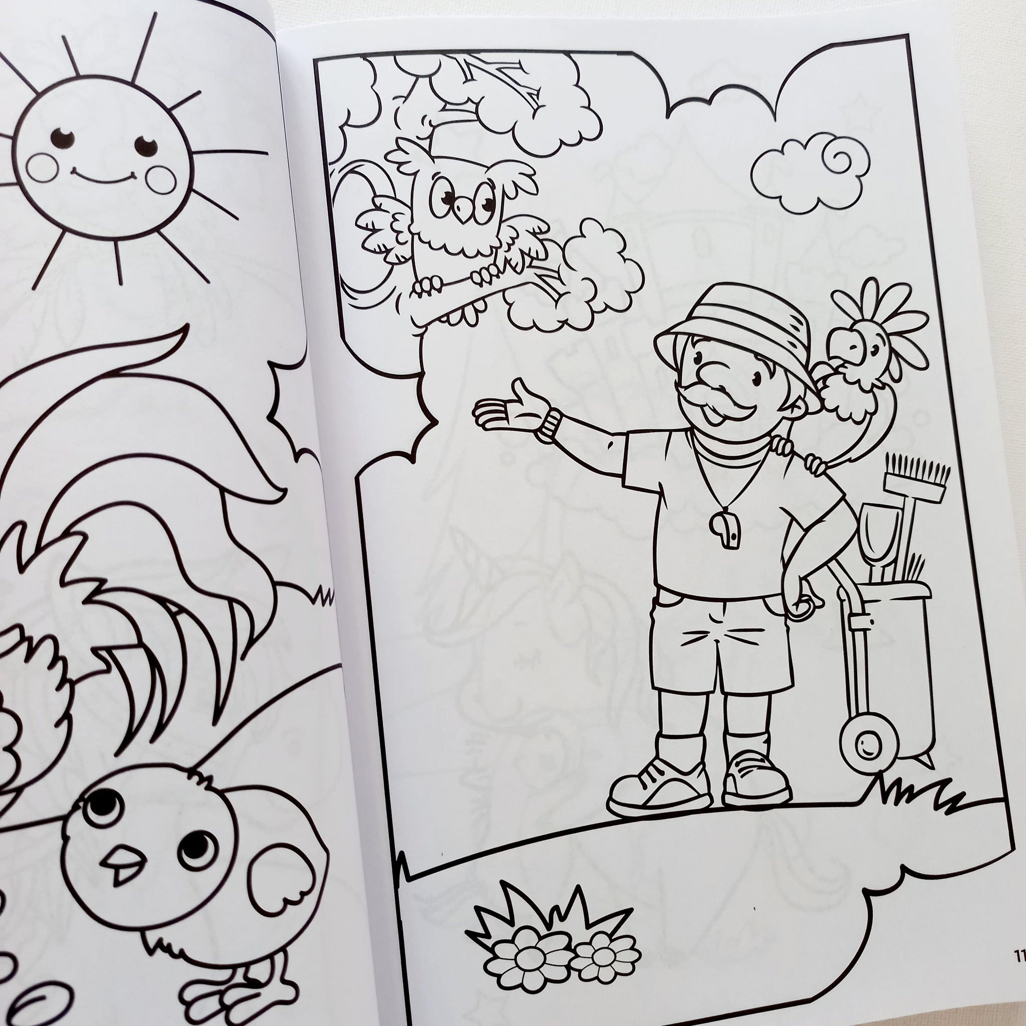 Libro de colorear para niños: Libro de Colorear para Niños de 3 a 8 Años,  Libro de dibujo para niño y niña, cuadernos para colorear animales  (Paperback)